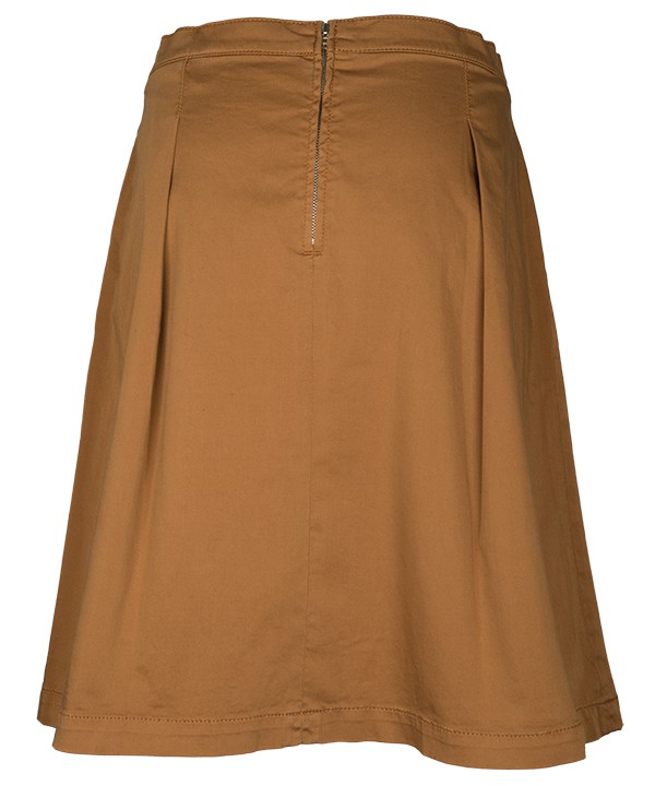 Satin Skirt camel